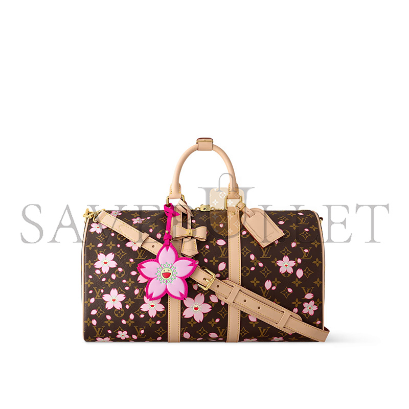 LOUIS VUITTON MURAKAMI LV X TM KEEPALL BANDOULIÈRE 45 M13752 (45*27*20cm) LOUIS VUITTON MURAKAMI LV X TM KEEPALL BANDOULIÈRE 45 M13752 (45*27*20cm)